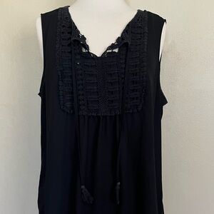 Worthington Elegant Black Blouse